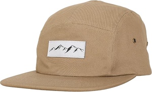 Casquettes pour hommes, logo personnalisé tissé, imperméable, résistant à l'eau, pour le camping en plein air, la course à pied, 5 panneaux, cinq panneaux - Product Image 5
