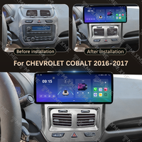 Lecteur multimédia Android 12,3 pouces pour CHEVROLET COBALT 2016-2017, navigation, Carplay, Mirror Link, autoradio, écran