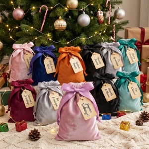 Bolsas de Satén para Joyería con Logotipo Personalizado, Bolsas de Regalo con Cordón, Bolsas de Satén de Seda - Product Image 4