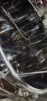 Cuve de mélange électrique en acier inoxydable de 300 litres avec agitateur, pour la gelatine, le sucre, la cire et les sauces