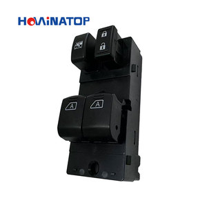 HOWINATOP 25401-CD000 Interrupteur principal de lève-<span class=keywords><strong>vitre</strong></span> électrique côté conducteur à <span class=keywords><strong>2</strong></span> serrures pour Nissan Titan Regular Cab 2004-2015 Fit for <span class=keywords><strong>2</strong></span> Door - Product Image 1