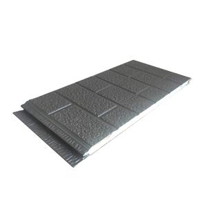 <span class=keywords><strong>Panneau</strong></span> mural sandwich en acier galvanisé, <span class=keywords><strong>toiture</strong></span> imitant des tuiles, design moderne, résistant à l'eau et au feu, écologique - Product Image 1