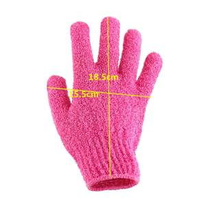 Gants de Douche Exfoliants en Nylon pour le Corps, Éliminateur de Cellules Mortes, Vente en Gros - Product Image 4