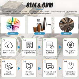 <span class=keywords><strong>Film</strong></span> adhésif en papier Colorfast Property pour la décoration de tiroirs d'armoires de rangement avec pelage et locataires de matériaux légers - Product Image 5