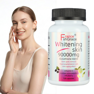 Suplemento Blanqueador de Piel con Extracto Herbal Shecome, con Efecto Antienvejecimiento y Antioxidante, Cápsulas Blanqueadoras de Piel, 120 Cápsulas - Product Image 1