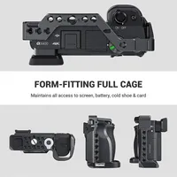 Pour SmallRig A6600 pour Sony DSLR Cage accessoire pour Photo Studio tire chaussure froide et Arri trous de localisation trépied Compatible 2493