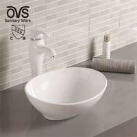 Lavabo en céramique de couleur personnalisée CUPC, vasque de salle de bain, articles sanitaires pour projets hôteliers et résidentiels