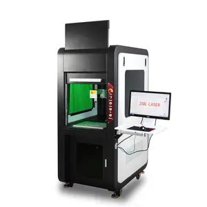 Chiusa Desktop di macchine laser In Fibra per il numero di piatti macchina per fare gioielli in fibra di marcatura laser prezzo 30W