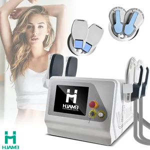 Smart Internet of Things Huamei CE TUV ems body sculpting machine 2-4 handle and seat