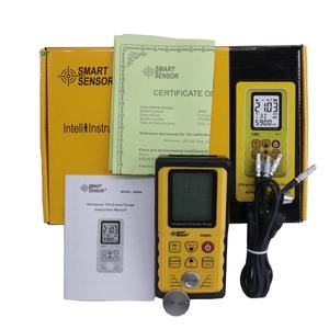 Cảm biến thông minh ar860 kỹ thuật số siêu âm đo độ dày <span class=keywords><strong>Tester</strong></span> Meter 1.00-300.00 mét thép âm thanh vận tốc 1000 9999 mét/giây nhựa - Product Image 4