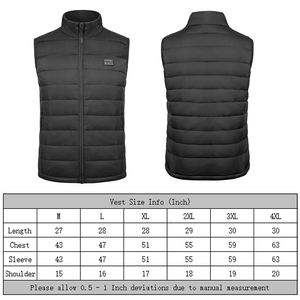<span class=keywords><strong>MIDIAN</strong></span> gilet de travail auto-chauffant coupe-vent imperméable gilets chauffants pour hommes Ski chasse chaleur Gilet chauffant - Product Image 5