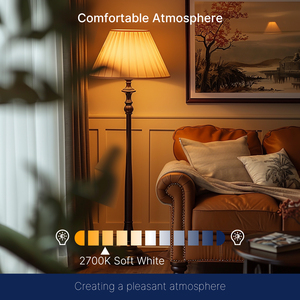 50W 100W 150W Äquivalente <span class=keywords><strong>LED</strong></span> Klare Glühbirnen 2700K Weich weiß 3-Wege Dimmbar A23/A75 für E27/E26 für Wohnzimmer - Product Image 5