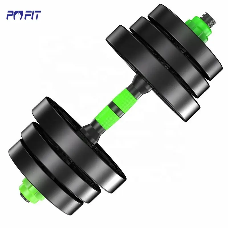 Mancuernas Para Gym Gebruikte Dumbbell Pe Zand Gevulde Betonnen Dumbbells 10Kg 20Kg 40Kg Gewichtheffen Dame Verstelbare Halter