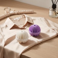 Nouvelle boule de lavage en plastique en forme de lanterne pour la maison, anti-nœuds, anti-emmêlement, puissante, pour la décontamination du tambour et le nettoyage