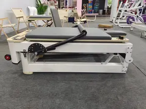 Pilates Reformer Folding Equipment Oak Maple Beech Wood Gym Fitness Machine Foldable Reformers Pilates