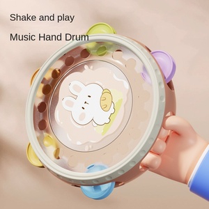 Bellucci trẻ sơ sinh đồ chơi câu đố tăng cường trí thông minh 2 đến 4 năm giáo dục sớm nhựa tay vỗ tay trống - Product Image 5