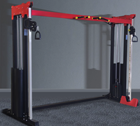 Poleas comerciales y equipo de fitness de máquina cruzada de cable de estaciones múltiples