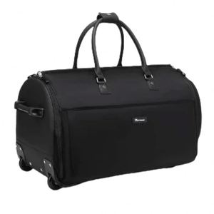 Free sample Large Foldable Travel Garment <b>Bag</b> with PU <b>Leather</b> Storage for Carry-On Suit <b>Bags</b> <b>Bags</b> for <b>Duffel</b> Garments - Product Image 4