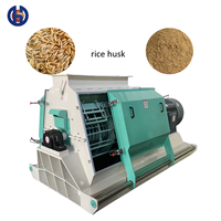 Broyeur à marteaux pour maïs, machine à broyer le maïs en acier inoxydable, broyeur à marteaux pour l'alimentation, les balle de riz, le soja