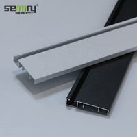 Plinthe LED en aluminium pour éclairage intelligent de couloir d'hôtel, solutions de plinthe décorative moderne pour murs et sols
