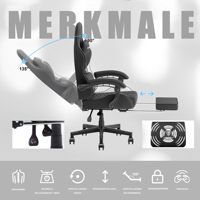 Chaise de jeu ergonomique inclinable American Full Circle Design Scorpion moderne Massage confortable à mousse à mémoire de forme Caractéristique Fabriquée en tissu