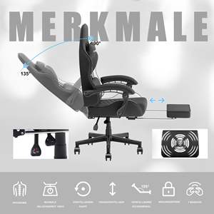 <span class=keywords><strong>American</strong></span> Full Circle Rec lining Ergonomischer Spiels tuhl Modernes Skorpion-Design Komfortables Memory Foam-<span class=keywords><strong>Massage</strong></span>-Merkmal Stoff hergestellt - Product Image 5