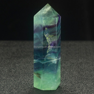 Naturel De <span class=keywords><strong>Cristal</strong></span> De <span class=keywords><strong>Fluorite</strong></span> Quartz Points/Baguettes À Vendre - Product Image 1