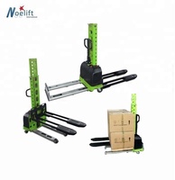 Guida manuale 500kg Van Loader Self Elevator Transpalet sollevatore Pallet Stacker