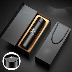 Bouteille isotherme à double paroi en acier inoxydable 18/8, 350 ml-1000 ml, anti-fuite, sans BPA, maintien thermique 6-12h, coffret cadeau d'affaires, vente chaude - Product Image 1