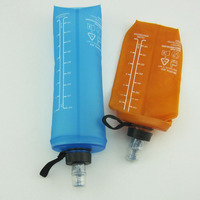 Flacon d'eau pliable en TPU, ml, sans BPA, idéal pour l'hydratation, la course, la randonnée, le cyclisme, l'alpinisme