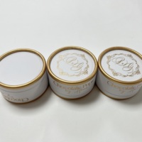 Boîte à chocolat en carton rigide réutilisable avec logo personnalisé imprimé, forme arrondie, service d'impression, emballage de luxe pour cadeau