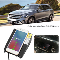 Chargeur sans fil 15W plaque de charge rapide à induction pour Mercedes Benz GLC 2014-2019