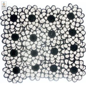 Broche de plata con insignia de flor de lingote, Pin de pétalo de alambre de oro personalizado, broche, insignia de parche, trabajo de alambre de lingote creativo a la moda - Product Image 2