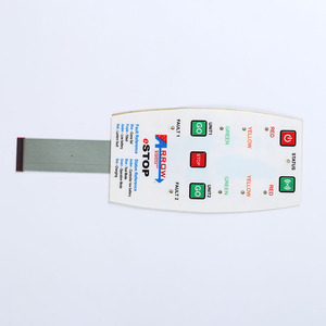 Tùy chỉnh dập nổi tacitile Key LED màng Switch/màng bàn phím/bảng điều khiển/grahic Overlay - Product Image 4