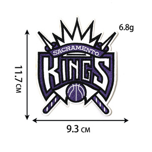Écussons brodés avec logo d'équipe de basketball de la Conférence occidentale, écusson brodé avec logo d'équipe de basketball des États-Unis, badge thermocollant - Product Image 6