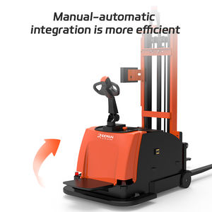 Apilador de paletas eléctrico completo 3 M Apilador eléctrico superior Carretilla elevadora totalmente eléctrica Tipo de pie Apilador de paletas Carretilla elevadora - Product Image 6