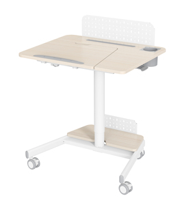 V-Mounts Cố Định + Lật Dual-Khu Máy Tính Để Bàn Khí Mùa Xuân Di Động Máy Tính Xách Tay Ngồi/Đứng Bàn Với Khung gầm Giá Tải 10Kg/22lbs VM-FA105 - Product Image 1