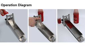 SS304 mayzum MZ-25CD Oyster Đậu Nành & cà chua nước sốt consicometer dòng chảy đo độ nhớt & nhất quán Meter densitometer mô hình - Product Image 6