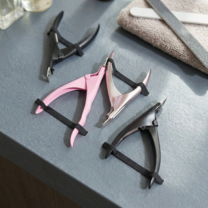 <b>Professional</b> Stainless Steel Acrylic <b>Nail</b> Tip Cutter False <b>Nail</b> <b>Clipper</b> for Artificial French <b>Nails</b> Wide Jaw Opening Battery - Product Image 2