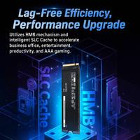 قرص صلب داخلي Ti600 بسعة 1 تيرابايت و2 تيرابايت و4 تيرابايت NVMe M.2 SSD PCIe 4.0 X4 بسرعة 7000 ميجابايت/ثانية عالية السرعة لـ PS5 والكمبيوتر المحمول وأجهزة الألعاب