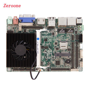 Zeroone DC 12V 3.5inch Laptop Motherboard Intel Baytrail J1900 Processor VGA LVDS EDP Display Watchdog New Single Channe