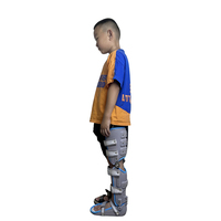 Attelle orthopédique pour genou, cheville et pied pour enfants, support pour fracture, orthèse d'immobilisation genou-cheville-pied, attelle de jambe KAFO