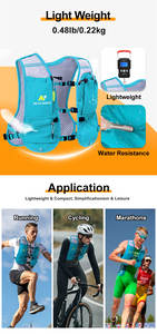 Nevo Rhino Trail Running Vest Chaleco De Hidratacion Water Bladder Veste Gilet d'hydratation à forte demande pour le cyclisme et la randonnée - Product Image 4