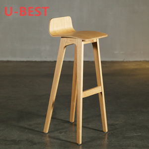 U-BEST Modern Solid Wood Commercial <strong>Bar</strong> Furniture Morph Counter Barstool Cafe Shop <strong>Bar</strong> Chair French <strong>Tall</strong> <strong>Table</strong> <strong>Bar</strong> Stool Chair - Product Image 1