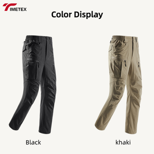 TIMETEX <span class=keywords><strong>Pantalon</strong></span> tactique léger de <span class=keywords><strong>randonnée</strong></span> en plein air pour trekking grande taille pour hommes <span class=keywords><strong>imperméable</strong></span> et respirant - Product Image 5