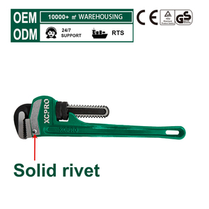 Étau d'établi robuste <span class=keywords><strong>de</strong></span> 200 mm (8 pouces) avec mâchoires dentelées en fonte ductile, poignée en acier au carbone, serrage max. 27 mm, étau <span class=keywords><strong>de</strong></span> serrage industriel - Product Image 1