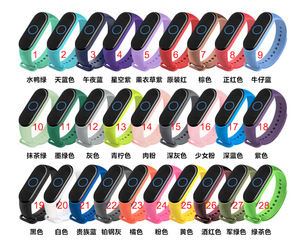 Sostituito cinturino in silicone multi colori per la scelta per <span class=keywords><strong>mi</strong></span> <span class=keywords><strong>band</strong></span> <span class=keywords><strong>5</strong></span> intelligente orologio intelligente braccialetto intelligente - Product Image 2