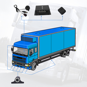 Oem 24V phía sau thông minh xe tải đảo ngược cảm biến đậu xe hệ thống siêu âm 8 cảm biến không thấm nước bội thu hiển thị Viện trợ xe đảo ngược Viện trợ - Product Image 6