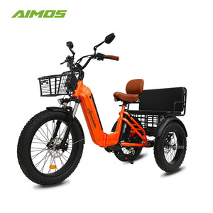 Nhà Máy Bán Hàng Trực Tiếp 48V 500W Người Lớn 3 Bánh Xe Xe Đạp Điện 26 "Chất Béo Lốp Điện Ba Bánh - Product Image 3