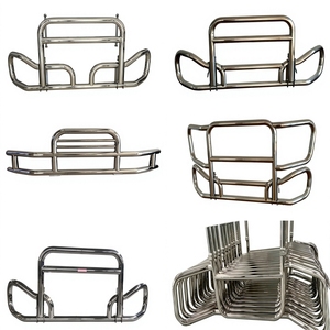 Nuevo Diseño, Venta Caliente, Protector de Parrilla Delantero de Ancho Completo Estilo Ranchero Americano para Camión <span class=keywords><strong>KENWORTH</strong></span> T680 (KWO4MG2) 29/2000, Ajuste OEM - Product Image 4